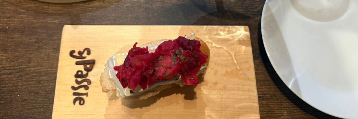 Pinxtosproeverij bij Sjpassie